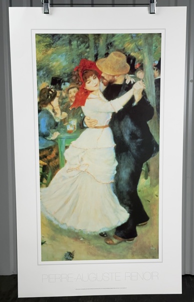 Poster Pierre Auguste Renoir, Bal á Bougival