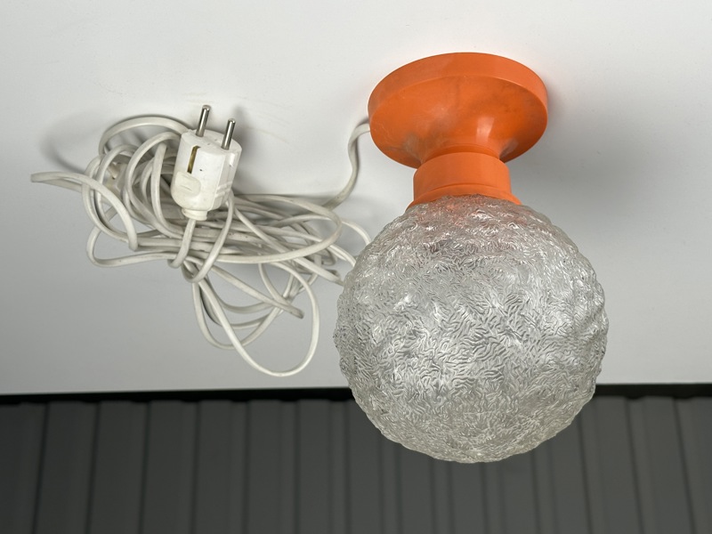 Bordslampa Orange, 1970-tal